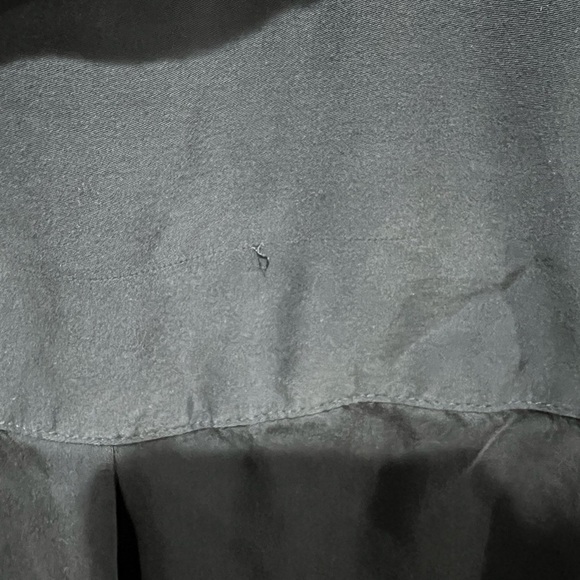 J Jill Blue Button Down 100% Modal Rayon Top Size L EUC - Picture 6 of 6